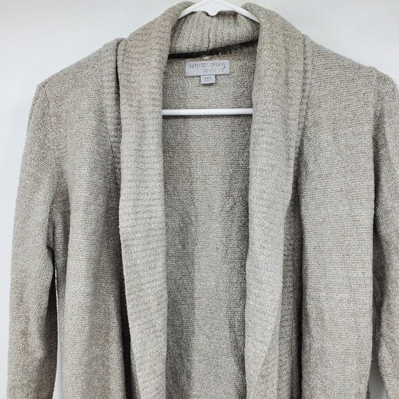 Barefoot‎ Dreams Cozy Chic Lite Rounded Cardigan Sweater Size XS / Small - Picture 11 of 11